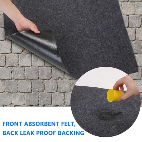 Chicken Coop Mat，Under Chicken House Mat——Absorbent Mat，Backing Prevents Liquid and Chicken Manure Penetration,Soft Material, Non-Slip Backing，Washable,Keeps Chicken House Floors Clean (36" x 72") - size: 72.0"L x 36.0"W x 0.2"H