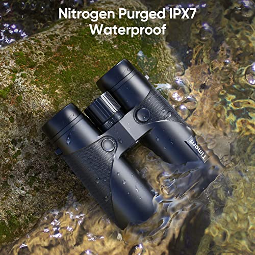 Timorn Binoculars for Adults Bird Watching 8x42 HD with Phone Adapter | 430ft Wide Field of View, FMC Lens for Clear & Sharp Images, Waterproof Lightweight Design for Wildlife, Hiking, Travel