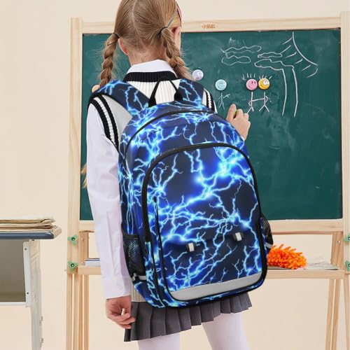 Kids Backpack Elementary Middle School Bags for Boys Girls | Travel, Daypack, Lightweight, Waterproof, with Reflective Strip - color: Multi 20