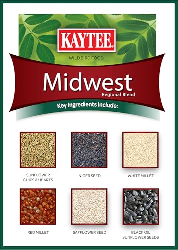 Kaytee Midwest Regional Wild Bird Food, 7 Pound - size: 7 Pound (Pack of 1), style: Midwest