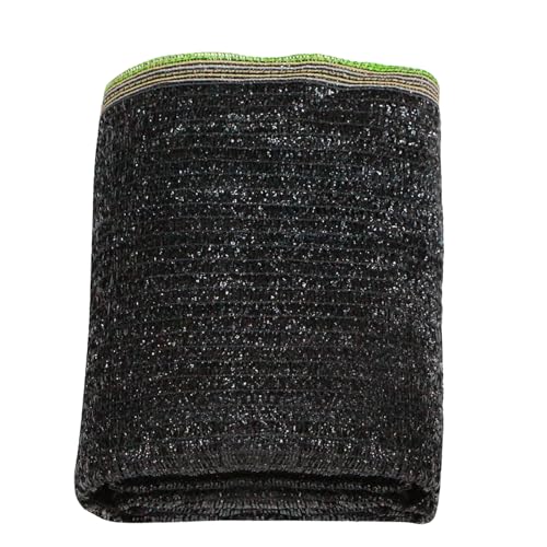 LOVE STORY 6x12FT 55% Black Shade Cloth Sun Shade Net UV Resistant Mesh Tarp Plant Cover Sunblock Net for Garden,Greenhouse,Vegetables,Flowers | HDPE Fabric, Mesh Tarp without Grommets, Sunblock Net for Greenhouse, Sun Screen for Chicken Coops and Dog Ken