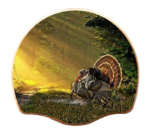 Foggy Bottom Woodworks Solid Oak Turkey Display Kit with Sunrise Call Image