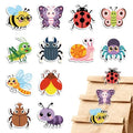 MAYJOYDIY 24Pcs 12 Styles Butterfly Bee Ladybug Acrylic Chip Clips Grasshopper Dragonfly Snail Bag Sealer Sealing Closures Cute Spider Ant Beetle Bag Clips for Food Storage Airtight Seal Grip - style: Insects