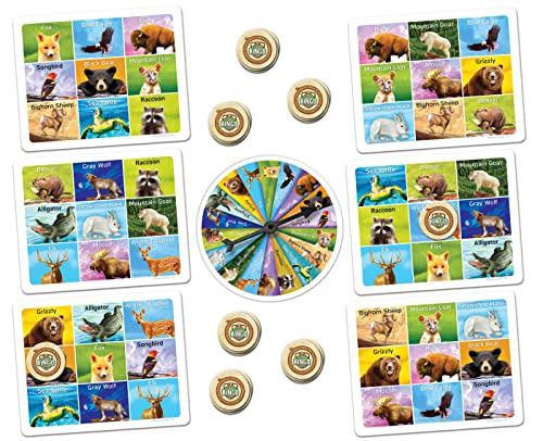 MasterPieces Officially Licensed Games – Jr Ranger Bingo Game - Tabletop Game for Kids & Family - style: Jr Ranger