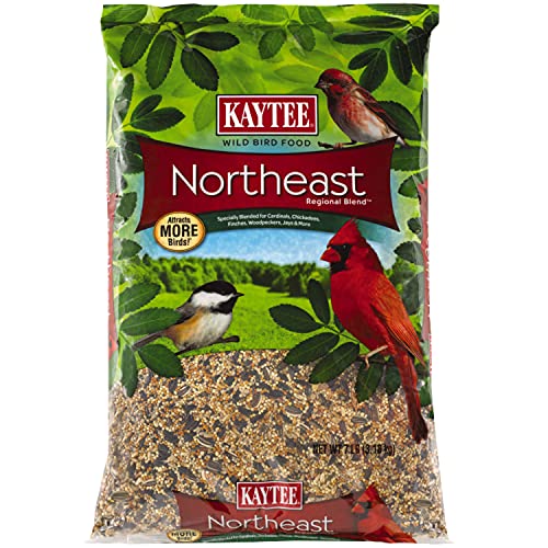 Kaytee Northeast Regional Wild Bird Blend, 7-Pound Bag - size: 7 Pound (Pack of 1), style: Northeast