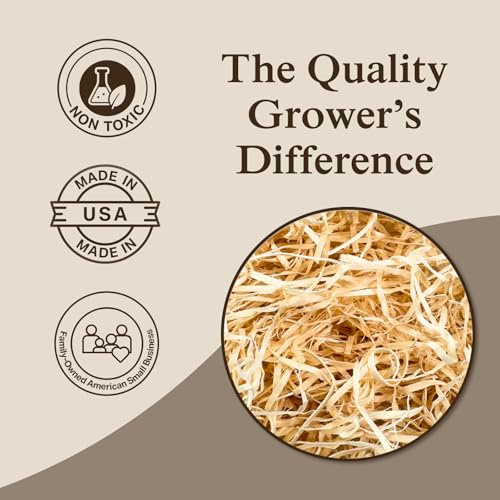 Aspen Wood Excelsior, Ribbon Cut, Small 2-Pack | Natural Aspen Wood Excelsior for Crafts & Animal Bedding, Cages, Soft & Absorbent, Dye-Free, Family Owned, USA Made - size: Small 2-pack, style: Ribbon Cut