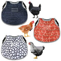 Chicken Saddles for hens,Chicken Apron Back Protector for Hens with Adjustable Strap，Chicken Hen Mating Saddle，Identification Card (Mixing) - color: Mixing