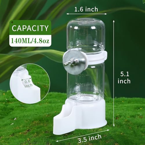 Pet Bird Automatic Water Dispenser,Bird Cage Hanging Drinking Device,Automatic Parrot Water Feeder,Budgies, Birds, Love Birds, Canary Drinking Fountains - size: 2 PCS