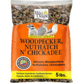 Wild Delight Woodpecker, Nuthatch N' Chickadee Food, 5 lb (364050) - size: 5 Pound (Pack of 1), style: Nuthatch N' Chickadee