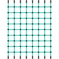 Climbing Cargo Net 70" x 150" Climbing Net Outdoor Military Cargo Net for Climbing for Playground Treehouse, Swing Set, Backyard Climbing Frame, Playset- Green - color: Green - 70" x 150"