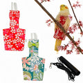 2 Pcs Bird Diapers Bird Harness Flight Suits Diapers with 80in Flying Leash Reusable Parrot Nappy with Waterproof Inner Layer for Cockatiel Budgie Conure Parakeet Lovebird-Red&Green