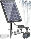 Biling Solar Water Fountain for Bird Bath, 3.5W Solar Water Pump Outdoor with 10ft Cable, 4ft Tubing, Solar Pond Pump for BirdBath, Garden Small Ponds (Need Direct Sunlight) - size: 3.5W