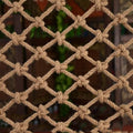 Safety Anti-Fall Fence Net for Children Pet Cat,Cargo Net Climbing Rope,Playground Climbing Children Net Woven Rope Truck Trailer Netting Swing Treehouse Hammock Rope (Jute, 0.5Mx10M(1.64FTx32.8FT)) - size: 0.5Mx10M(1.64FTx32.8FT)
