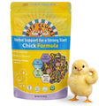 Buff Clucks Herbal Chicken Supplements Natural Poultry Herbs for Baby Chick | Plant Based Herbs Improves Chick Immunity Chicken Food for Egg Production Healthy Coop Snack Treats for Chick Reduce Stress - size: 3 Ounce (Pack of 1)
