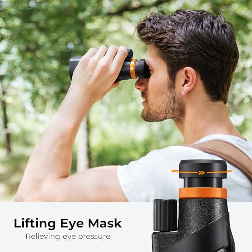 K&F Concept® 12X50 Monocular Telescope - size: High Power Monocular with Phone Holder & Tripod