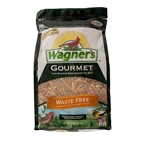 Wagner's 82056 Gourmet Waste Free Wild Bird Food, 5-Pound Bag - style: 1-Pack