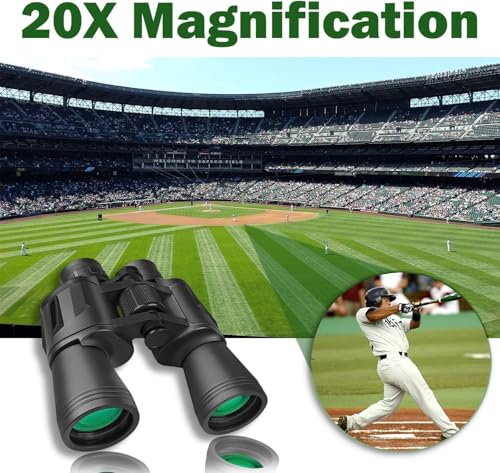 20x50 Binoculars for Adults, HD High Powered Professional Binoculars for Bird Watching Travel Stargazing Concerts Outdoor Sports-BAK4 Prism FMC Lens,Waterproof