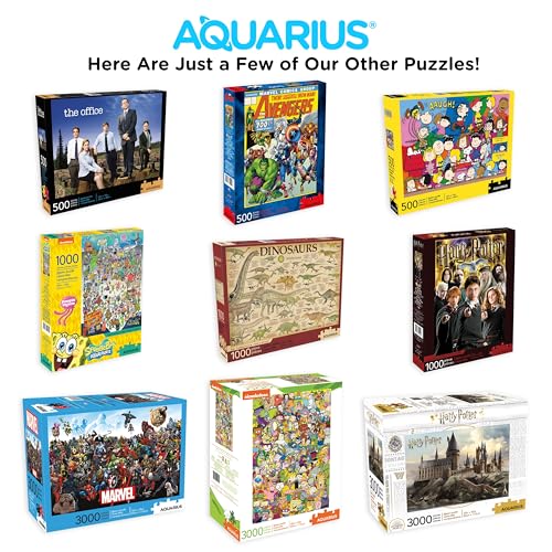 AQUARIUS Angry Birds 500pc Puzzle | 500 Piece Jigsaw Puzzle, Glare Free, Precision Fit, Officially Licensed Angry Birds Merchandise & Collectibles, 14x19 Inches