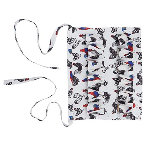 Eggs Collecting Apron with 8 Reinforced Pockets – Hands Egg Gathering Apron for Chicken Duck Goose Quail Eggs – Farmhouse Coop Kitchen Utility Size M (2 L)