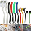 CRAFNEW 11Pcs Crevice Cleaning Brush Set, Hard Bristle Gap Cleaner Brushes | Ideal for deep cleaning gaps, kitchens, sinks, bathrooms, tight spaces, corners, bottles, cups, teapots