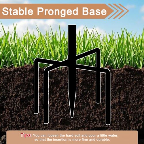 Small Metal Bird Bath for Outdoors, 10" Dia Bowl with Stake Birdbaths Garden Yard Lawn Decor 0.4 Gallon (Pack of 2) - size: 10 "diameter, 1.6" depth (Pack of 2)