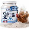 5.5lb Chickie-Whiz Chicken Dust Bath - Made in USA - All Natural Volcanic Ash Dust Bath for Chickens - Healthier Eggs & Feathers - Chicken Coop Accessories for Farms by Billy Buckskin Co. - size: 1 x 5.5 LB