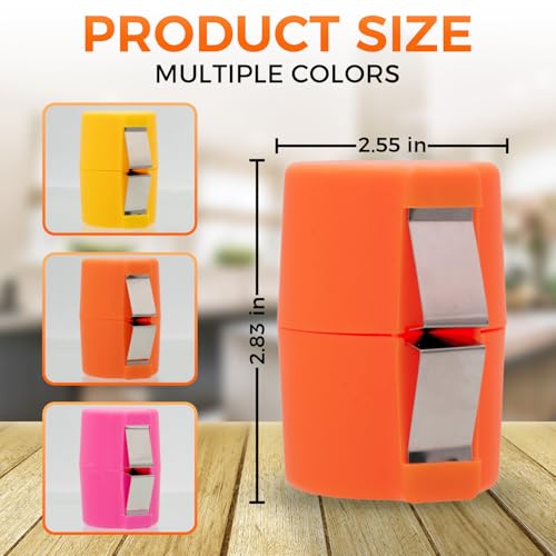 Egg Cracker Tool | Easy Shell Egg Opener | Handheld Egg Seperator Tool | Perfect for Baking, Scrambled Eggs & Omelets – No Mess, No Shell Pieces (Yellow/Pink/Orange - 3 Pack) - color: Yellow/Pink/Orange - 3 Pack