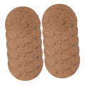 Totority 10Pcs Pigeon Nest Pads Palm Mat for Bird Eggs for Hatching House for Parrots Hamsters Animals Nesting Material