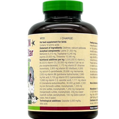 Nekton Breed-Star Breeding Supplement for Birds 320g / 11.29oz, Off White - size: 320g / 11.29oz