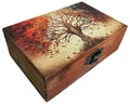RK Collections Wooden Tree of Life Jewelry Trinket Keepsake Box. Decorative Case/Holder. (6.5" Tree of Life) - style: Tree of Life