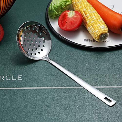 Stainless Steel Skimmer, Berglander Metal Strainer, Kitchen Cooking Skimmers For Non-Stick Cookware, Non-Stick And Heat Resistant, Dishwasher Safe, Easy to Clean - size: H. Skimmer