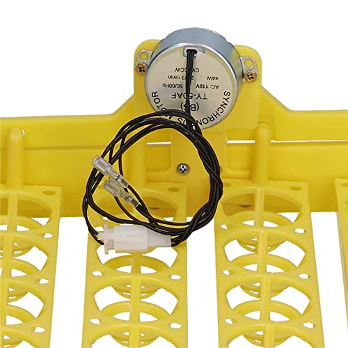 Automatic Egg Turner Convenient 32 Egg Capacity Plastic Tray, 45° Swing for Even Heat Distribution, Hollow Design for Optimal Air Circulation (110V) - size: 110V