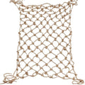 Jute Hemp Rope Net (3ftx9ft), Heavy Duty Natural Climbing Safety Rope Netting Balcony Stairs Fence Garden Playground Protection Net Indoor & Outdoor Decor Rope Net - size: 3ftx9ft
