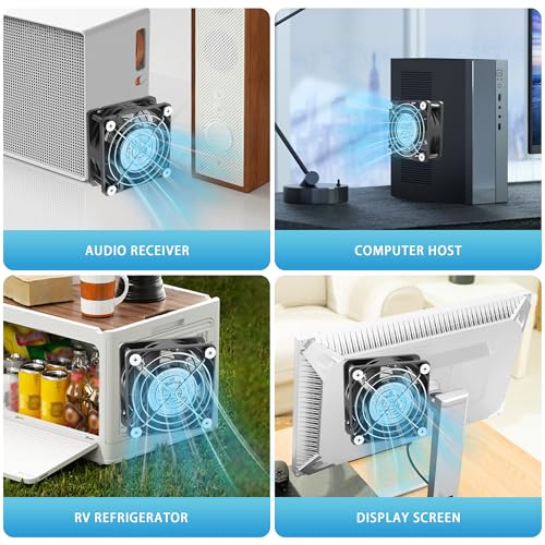 70mm EC Brushless Fan,Dual Ball Bearing,70x70x25mm AC 110V 120V 220V 240V Axial Cooling Fan with AC Powered ON/Off Switch for DIY Cooling, Box, Cabinet, Exhaust Chassis - size: 70mmx25mm Axial