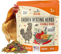 Roosty's Chicken Nesting Herbs Chili Mix, Coop Refresher, 16oz | Freshens Chicken Coops • USA Made • Chili Herb Blend • Supports Nesting Areas • Easy Coop Sprinkle