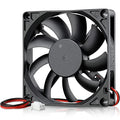GDSTIME 80mm x 80mm x 15mm 12V Brushless DC Cooling Computer Case Fan 2Pin | Slim PC Fan, for SFX, HTPC, Small Form Factor Power Supply - 80x80x15mm, 8015 - size: 80x80x15mm