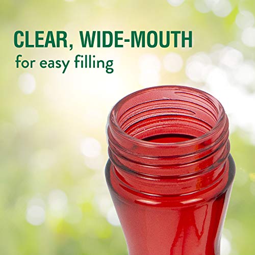 Perky-Pet Red Hummingbird Feeder - Pinch Waist Design for Easy Feeding - Humming Bird Feeder for Outdoors - 403CO - 8 oz Capacity (Pack of 6) - size: No Size (Pack of 6)