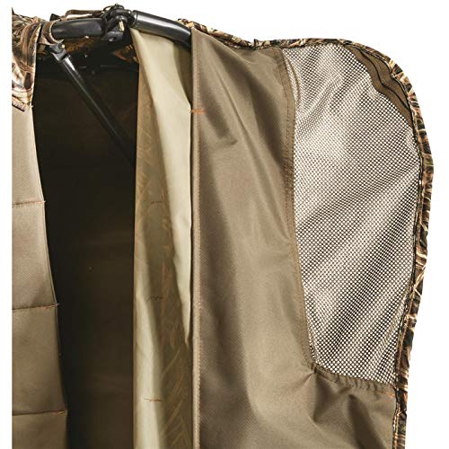 Guide Gear Layout Ground Blind, Camo Tent for Waterfowl, Duck, Turkey Hunting