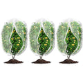 3Pcs Plant Covers from Insects, Bird Netting Barrier for Blueberry Bushes with Drawstring Zipper Mesh Garden Netting Fruit Tree Bags Plants Net Cage for Protect Tomato Vegetable Citrus, 3.3×5Ft - size: 3.3×5Ft/ 3pcs/ zipper
