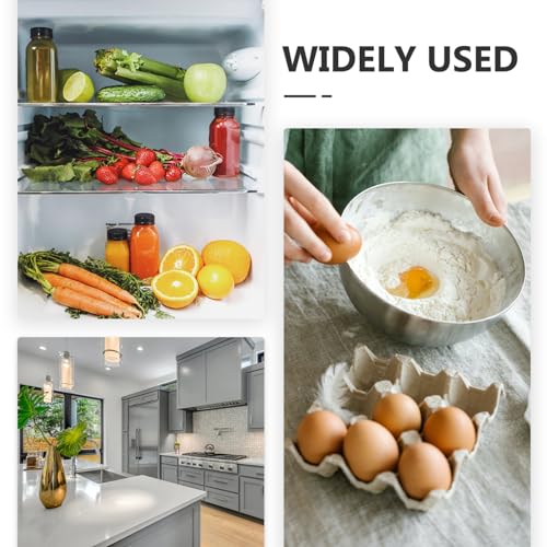 Cabilock Shatter-Proof Egg Holder with Lid, 4-Pack Portable Reusable Egg Tray for Shipping and Outdoor Storage Plastic Protector Organizer, 9.64X8.26X2.36In - size: 24.50X21.00X7.50CM