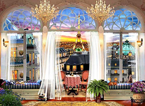 Anatolian Puzzle - Paris Roof Terrace, 1000 Piece Jigsaw Puzzle, #1091, Model Number: ANA1091 - color: Paris Roof Terrace