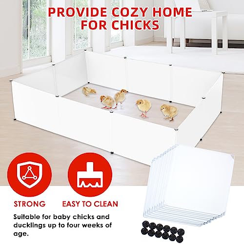 Chick Brooder Box Starter Kit with Chick Perch,flip Top Poultry Feeder, 1l Chick Feeder and Waterer Kit, Baby Chick Starter Home Kit, Baby Chicken Supplies for Baby Chick, Duck and Quail - color: Chick Brooder Box Starter Kit