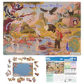 'Birds of the World' 25 Piece Puzzle with Frame for Kids Ages 3-5 | Lost Piece Guarantee | Unique Shapes | Child-Centric Design | Educational Toy for Cognitive Development, STEM, Fine Motor