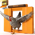 Solar Chicken Coop Door, Dual-Motor Lock, Triple Mode, USB Rechargeable | Independent Dual-Drive System, Precision Safety Logic, Reinforced ASA Structure, Stable Outdoor Performance In All Conditions
