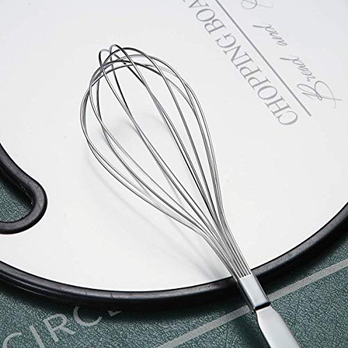 Whisk, Berglander Whisks For Cooking, Stainless Steel Balloon Whisk, Sturdy Kitchen Wire Whisk Set for Cooking, Baking, Blending, Whisking, Beating, Stirring, Dishwasher Safe, Easy to Clean - size: J. Whisk