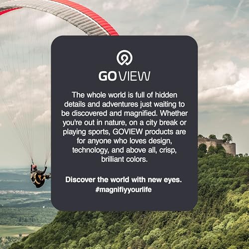 ZOOMR 8x42 Binoculars — Lightweight, Durable Binoculars for Adults w/Smartphone Adapter, Strong GFRP Housing, Anti-Fog & Multi-Coated Lens — for Travel, Nature, Sports - Phantom Black | High Powered Lightweight, Fully Multi-Coated Optics, CLOSR™ Smartphon