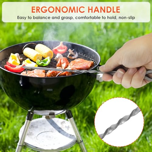Stainless Steel BBQ Flipper Turner, Heat Resistant Meat Turner for Cooking and Grilling