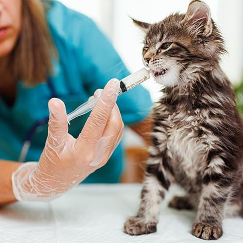 Baby Bird Feeding Syringe Kit,14pcs Newborn Pet Hand Feeder Syringe Set, Parrot Feeding Tubes Set for Small Baby Birds Pet Kittens (E) - color: E