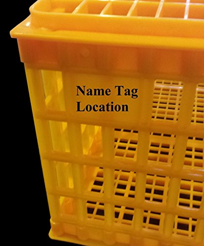 H.D. 29x21x12 Poultry Transport 4H Show CAGE COOP Basket Chicken Crate