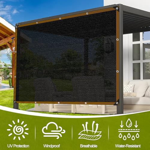 Shade Cloth - for Garden 90% Plant Shades Mesh Tarp with Grommets Outdoor Sun Shades Netting for Chicken Coop Greenhouse Vegetables Pergola Patio Cover - size: 3×12FT